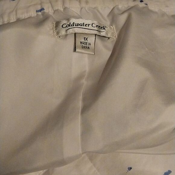 Coldwater Creek Women  Flair Floral  Skirt   Size 1X - Picture 6 of 12